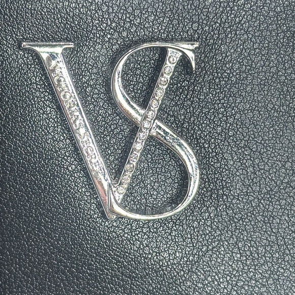 (E4) Victoria's Secret Glam Rhinestone Fringe Convertible Crossbody - Picture 4 of 16